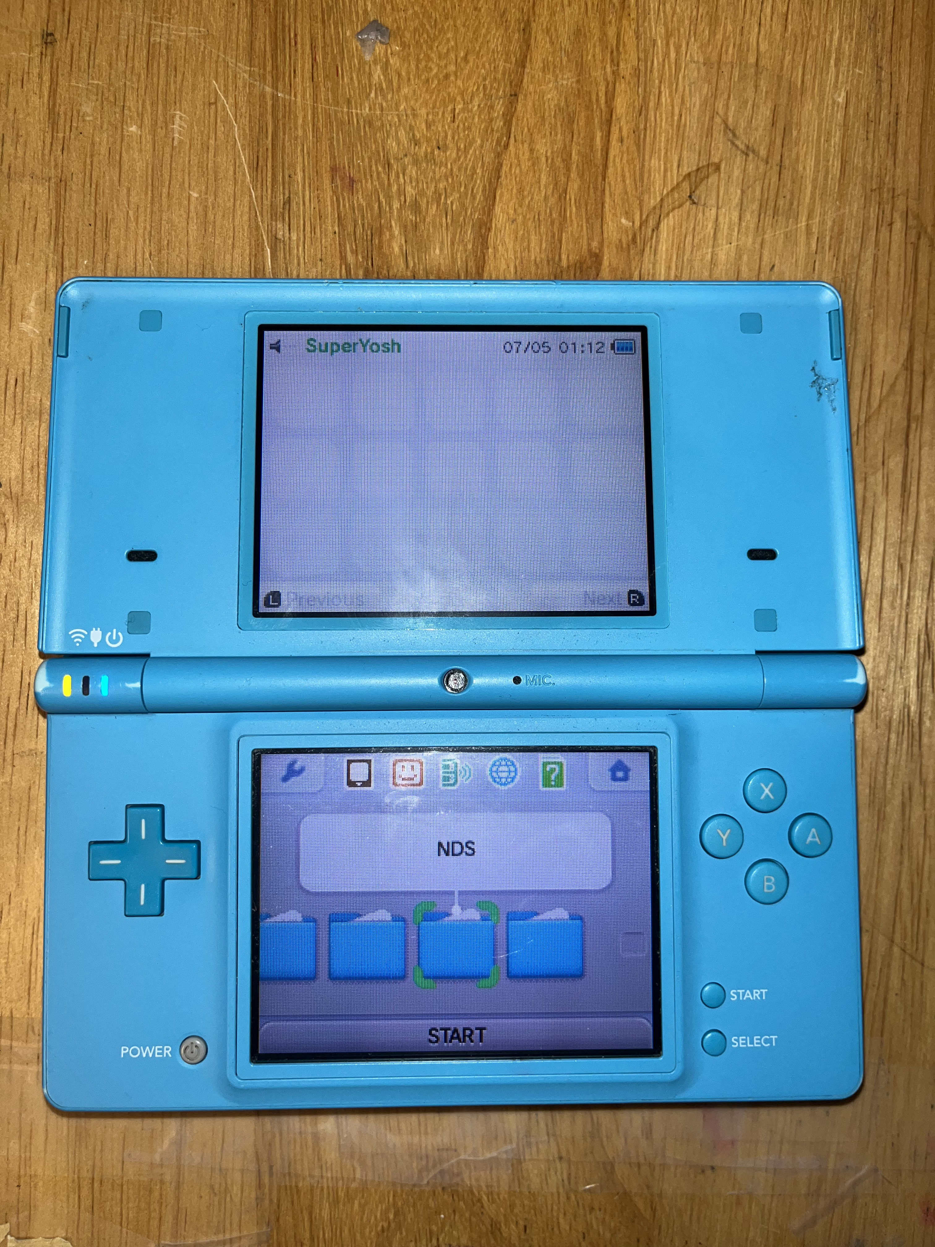 Modded Nintendo DSi