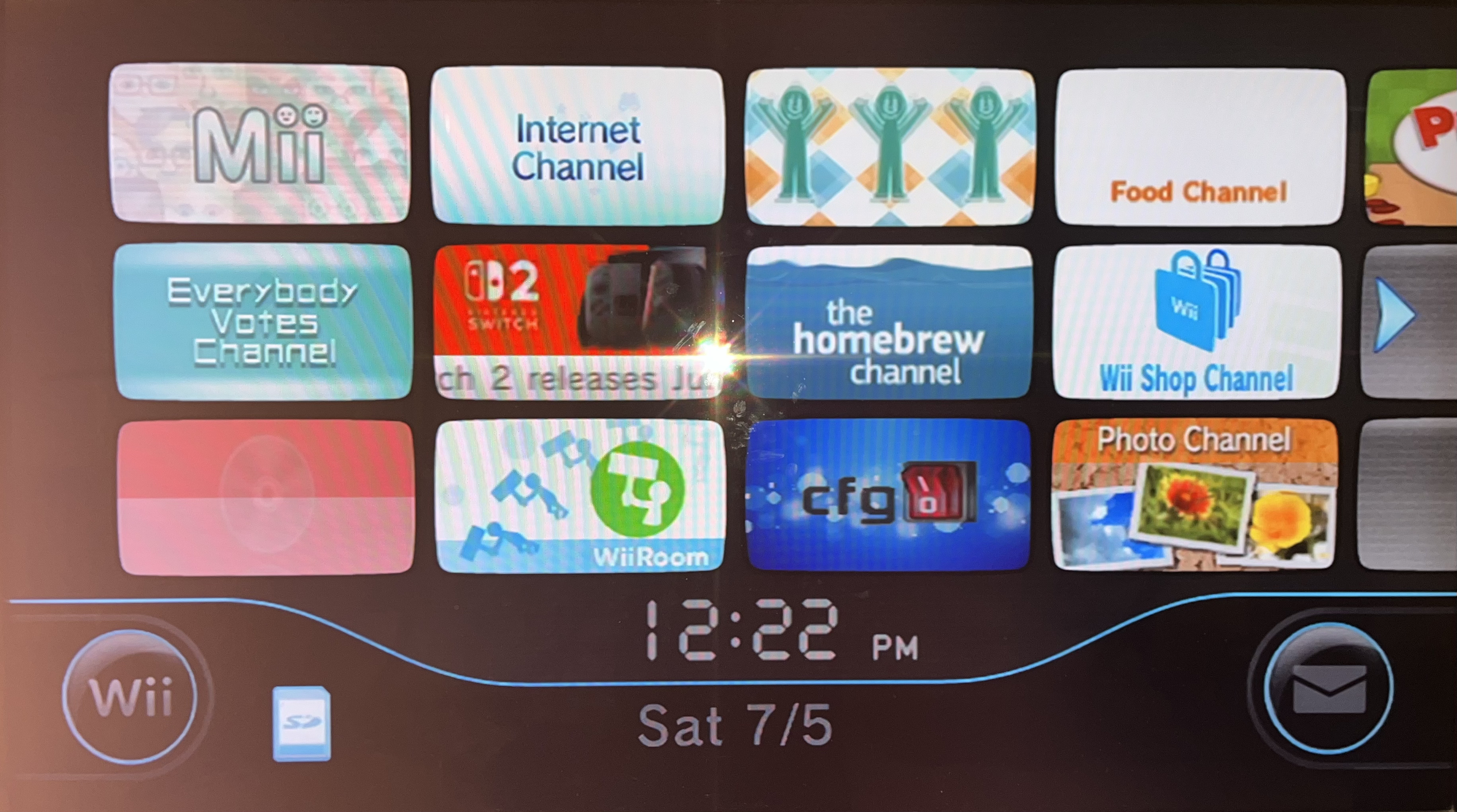 Modded Nintendo Wii